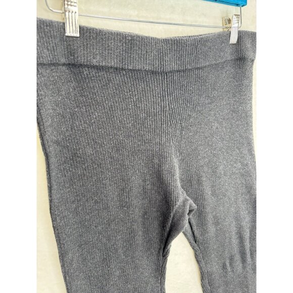 Lunya Women’s Cozy Cotton Silk Ribbed Legging In Restful Grey Heather Size XL - Picture 3 of 8